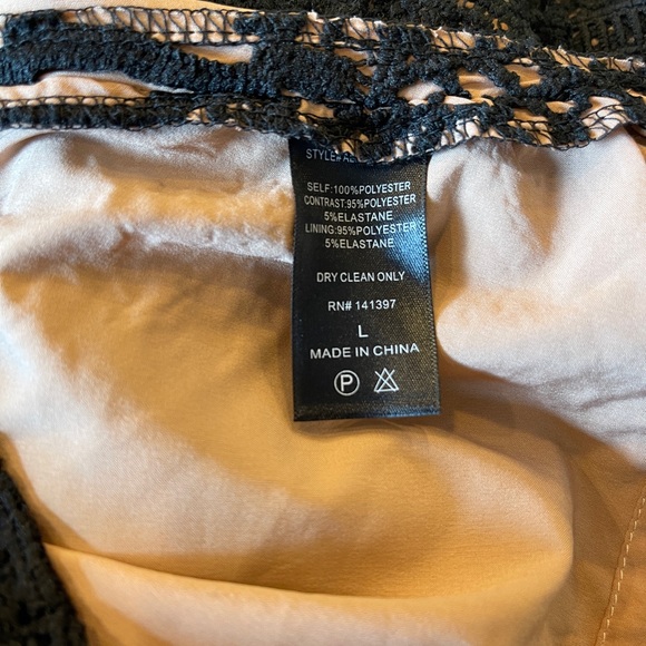 ASTr The Label Black Dress in size Large. NWT - Picture 7 of 7